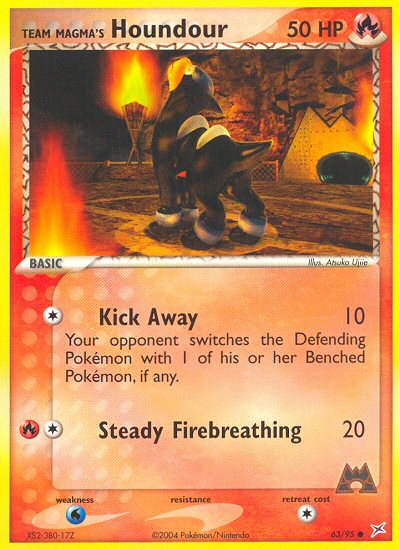 Team Magma's Houndour (63/95) [EX: Team Magma vs Team Aqua] | Odin's Place