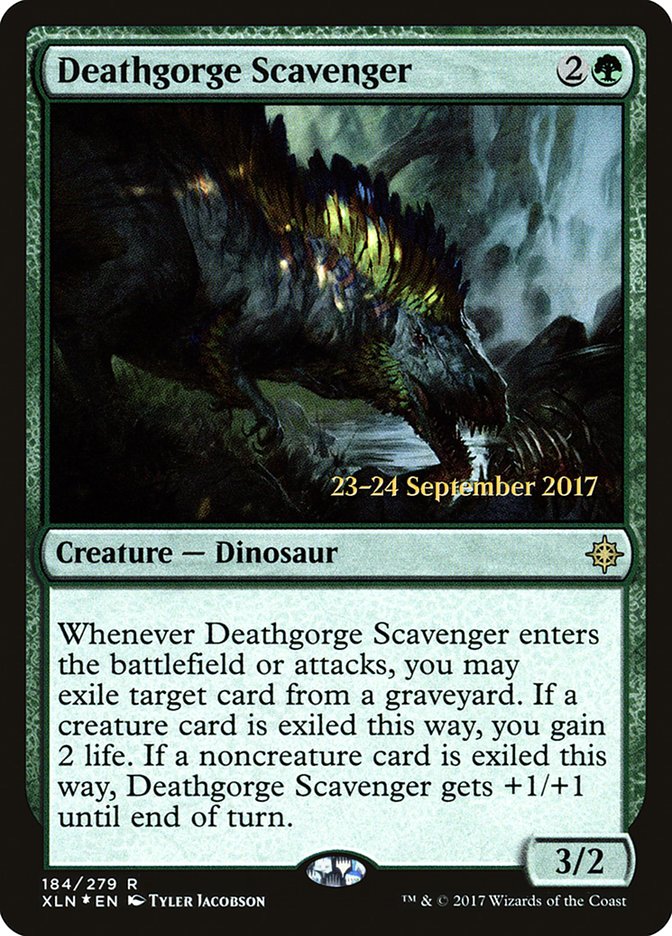 Deathgorge Scavenger (184) [Ixalan Prerelease Promos] | Odin's Place