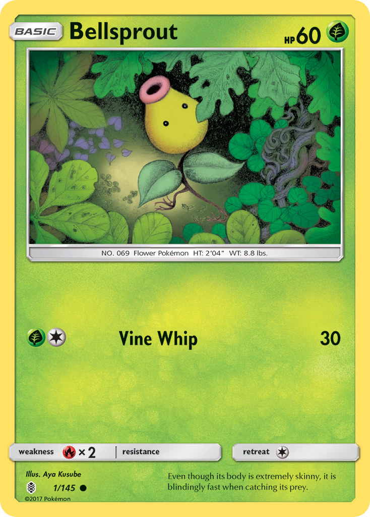 Bellsprout (1/145) [Sun & Moon: Guardians Rising] | Odin's Place