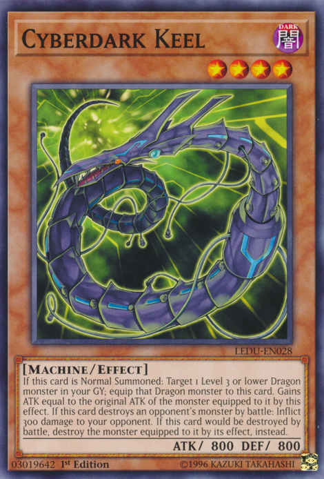 Cyberdark Keel [LEDU-EN028] Common | Odin's Place