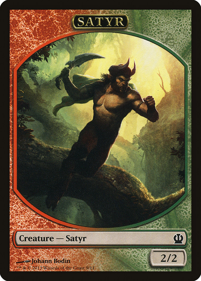 Satyr Token (9) [Theros Tokens] | Odin's Place