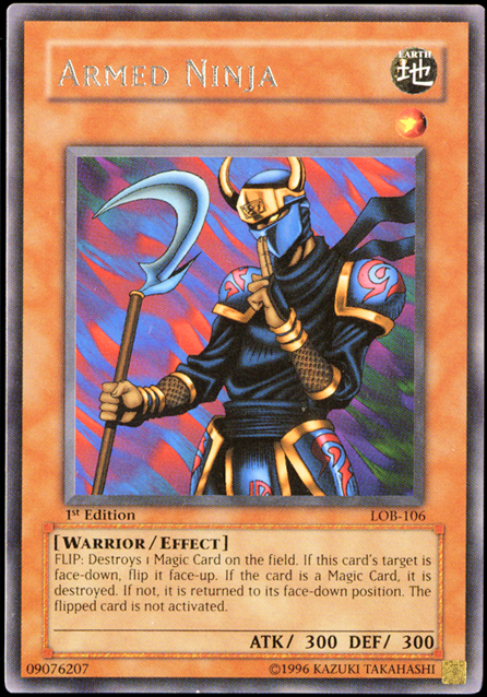 Armed Ninja [LOB-106] Rare | Odin's Place