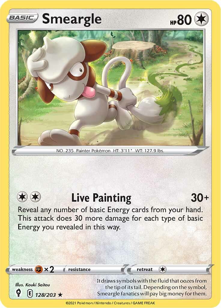 Smeargle (128/203) [Sword & Shield: Evolving Skies] | Odin's Place