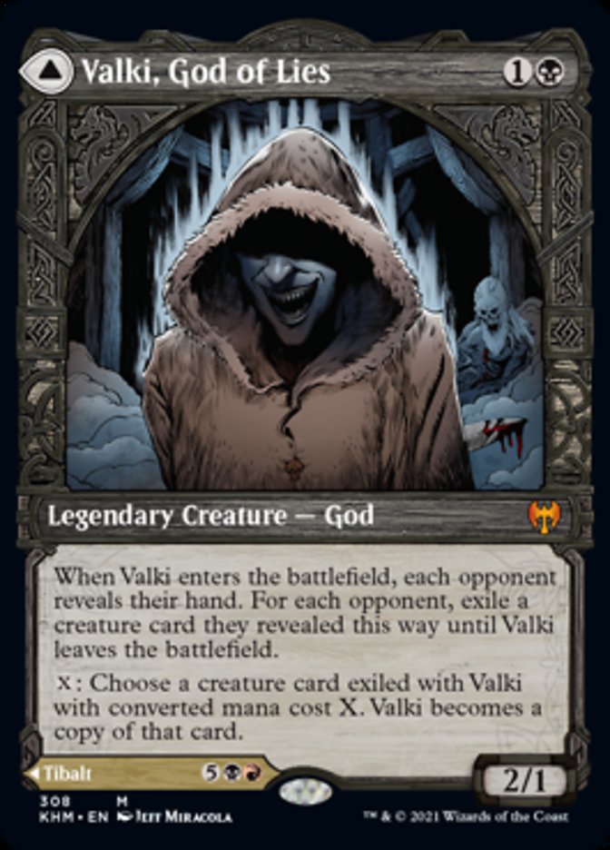 Valki, God of Lies // Tibalt, Cosmic Impostor (Showcase) [Kaldheim] | Odin's Place
