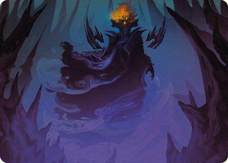 Sauron, the Necromancer Art Card [The Lord of the Rings: Tales of Middle-earth Art Series] | Odin's Place