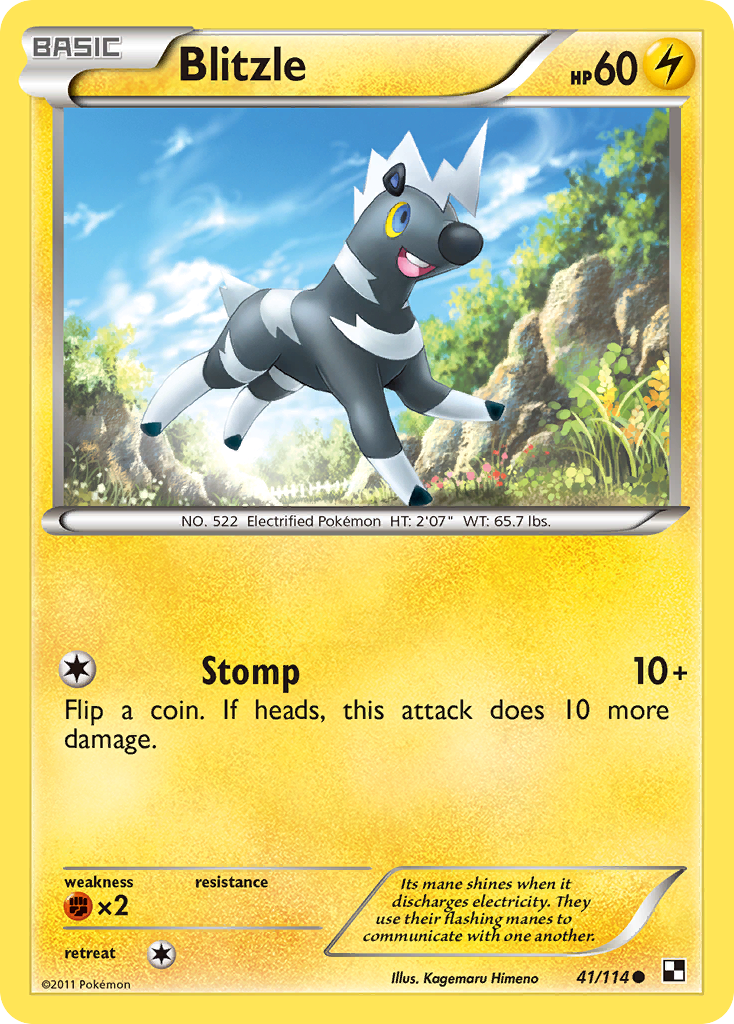 Blitzle (41/114) [Black & White: Base Set] | Odin's Place