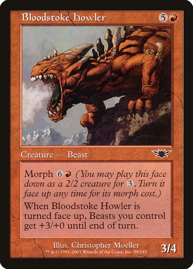 Bloodstoke Howler (89) [Legions] | Odin's Place