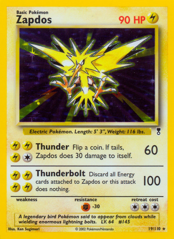 Zapdos (19/110) [Legendary Collection] | Odin's Place