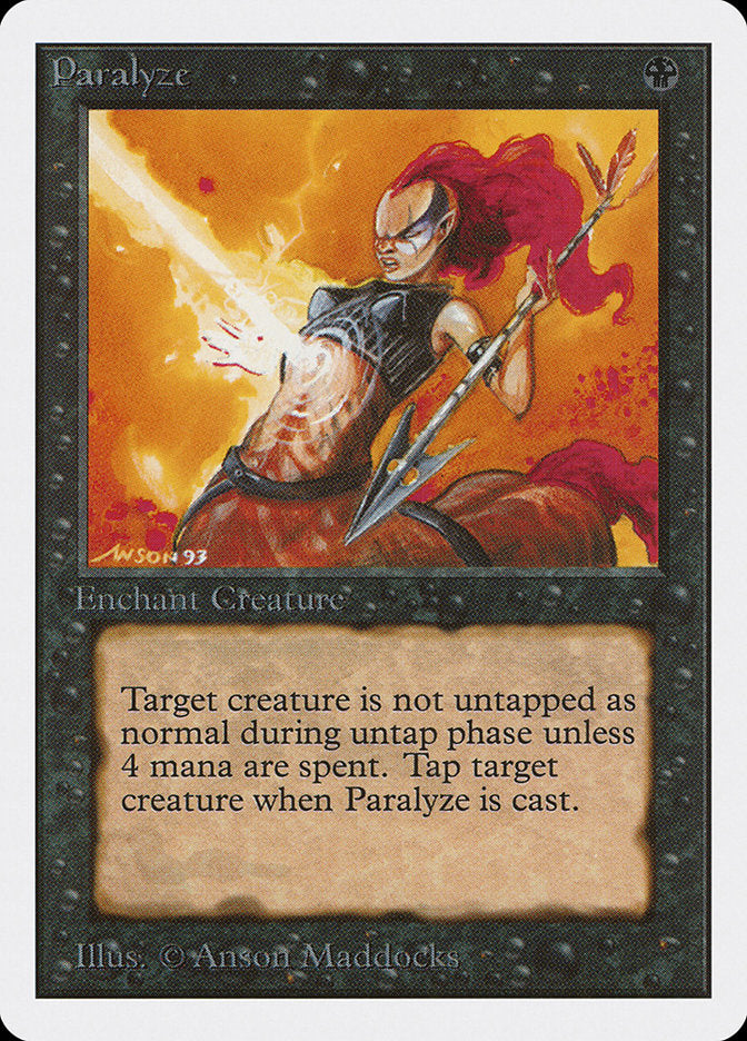 Paralyze (120) [Unlimited Edition] | Odin's Place