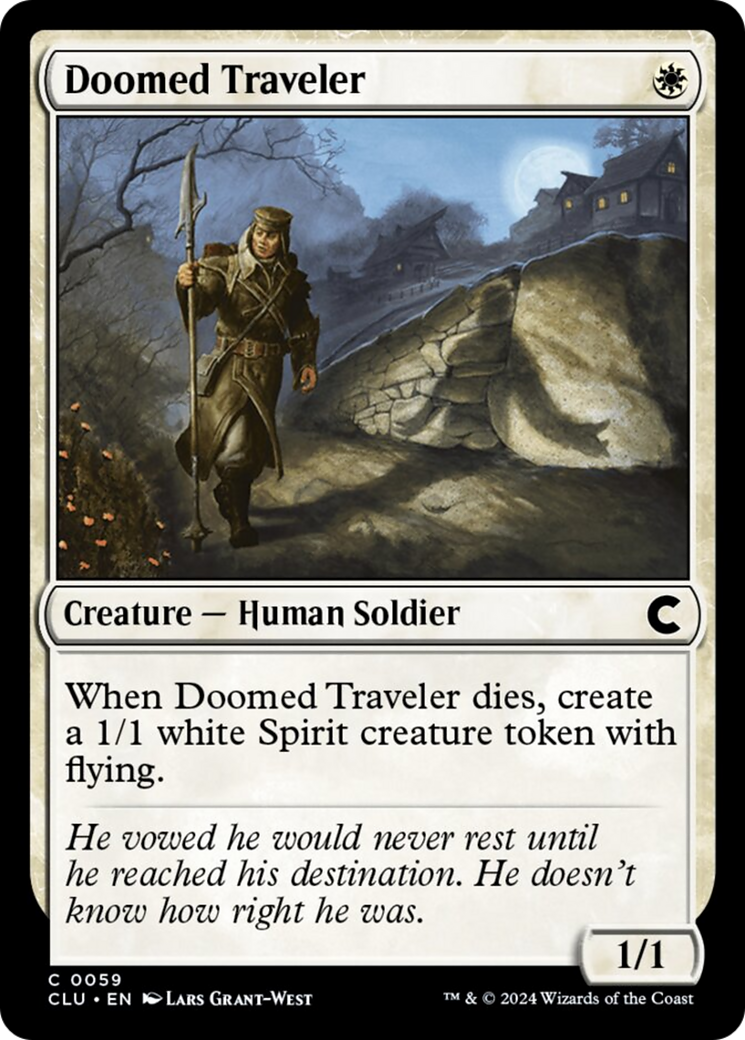 Doomed Traveler [Ravnica: Clue Edition] | Odin's Place