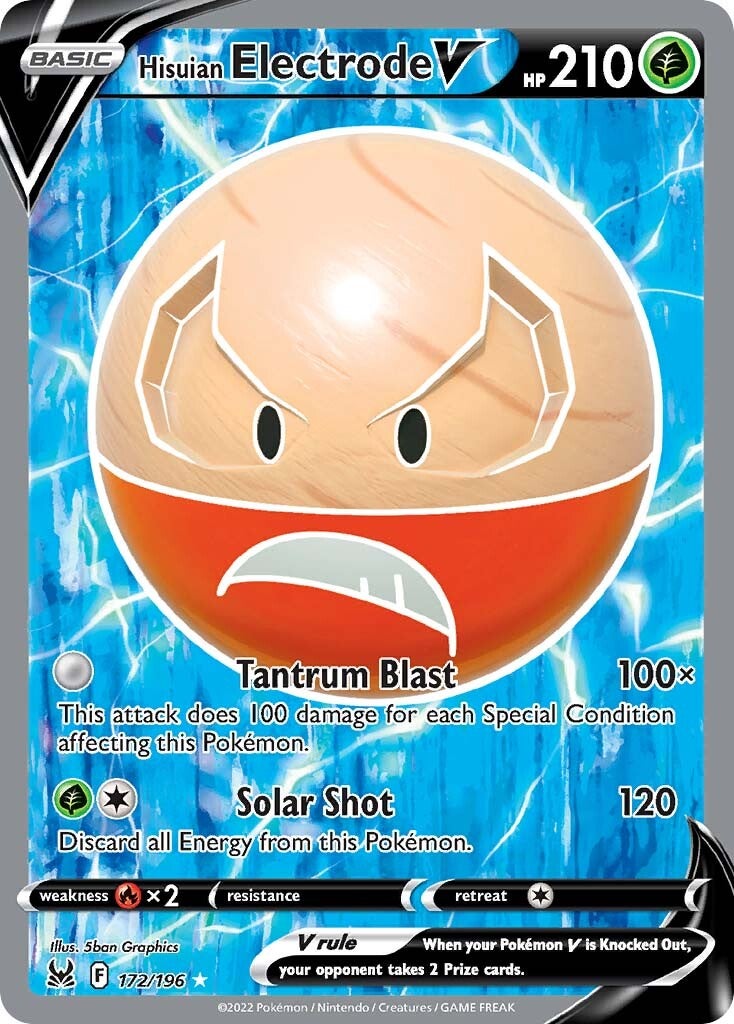 Hisuian Electrode V (172/196) [Sword & Shield: Lost Origin] | Odin's Place