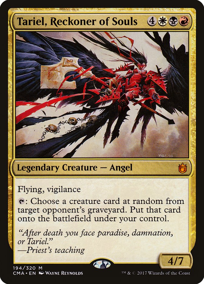 Tariel, Reckoner of Souls (194) [Commander Anthology] | Odin's Place