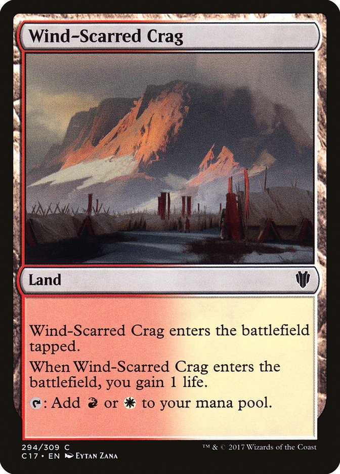 Wind-Scarred Crag (294) [Commander 2017] | Odin's Place