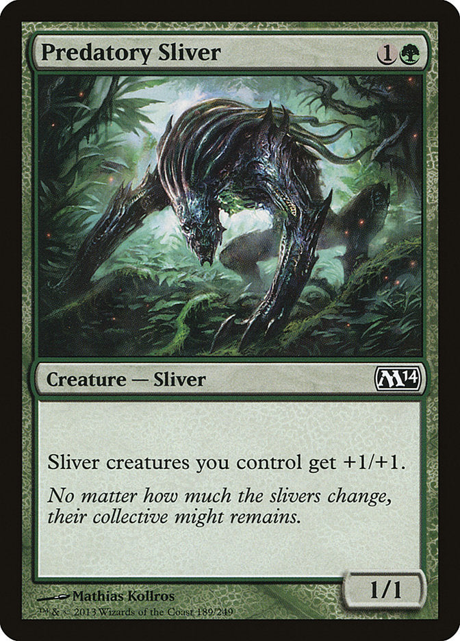 Predatory Sliver (189) [Magic 2014] | Odin's Place