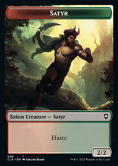 Satyr // Beast Double-Sided Token [Commander Legends: Battle for Baldur's Gate Tokens] | Odin's Place