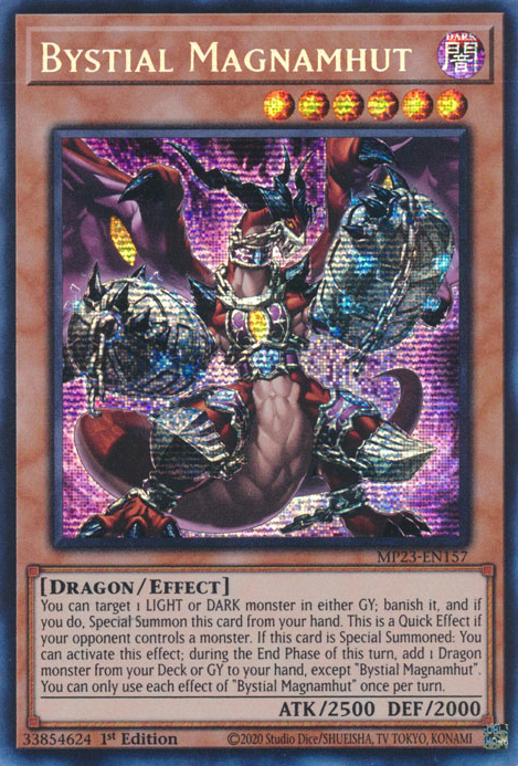 Bystial Magnamhut [MP23-EN157] Prismatic Secret Rare | Odin's Place