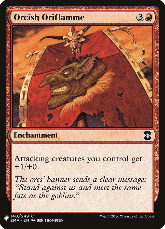 Orcish Oriflamme [Mystery Booster] | Odin's Place