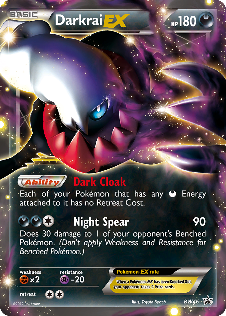 Darkrai EX (BW46) [Black & White: Black Star Promos] | Odin's Place