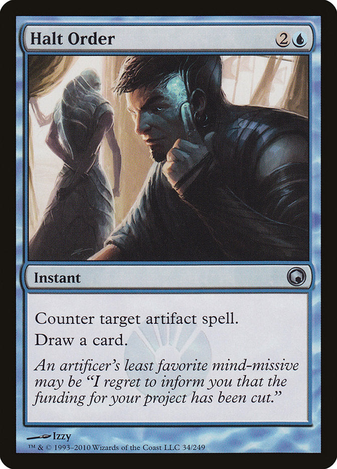 Halt Order (34) [Scars of Mirrodin] | Odin's Place