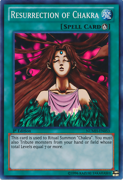 Resurrection of Chakra [NUMH-EN053] Super Rare | Odin's Place