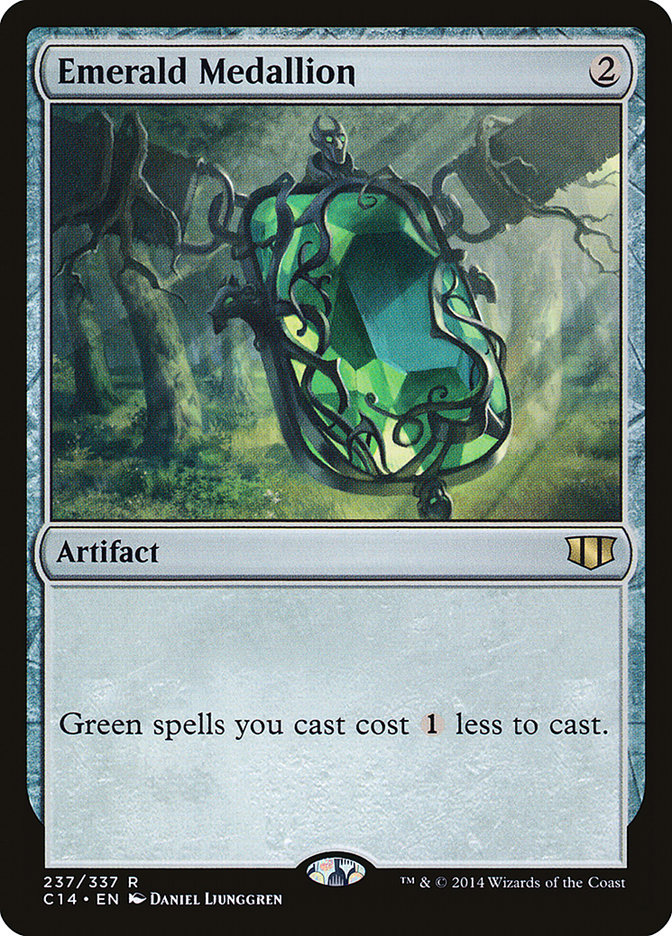 Emerald Medallion (237) [Commander 2014] | Odin's Place