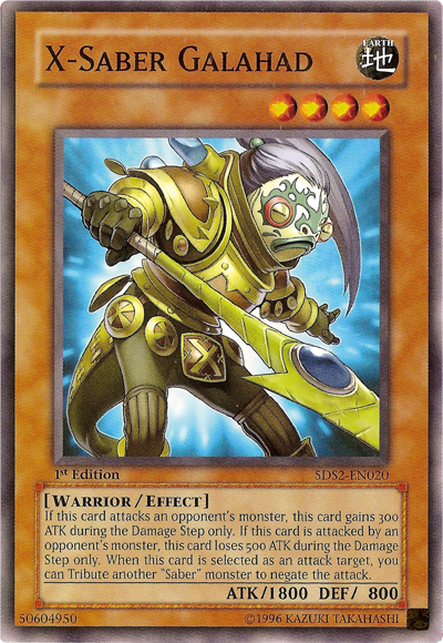X-Saber Galahad [5DS2-EN020] Common | Odin's Place