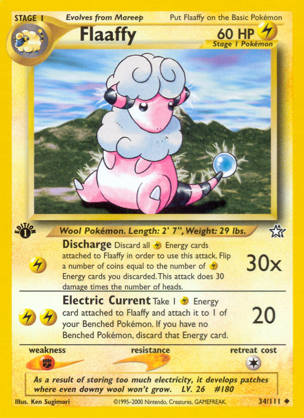 Flaaffy (34/111) [Neo Genesis 1st Edition] | Odin's Place