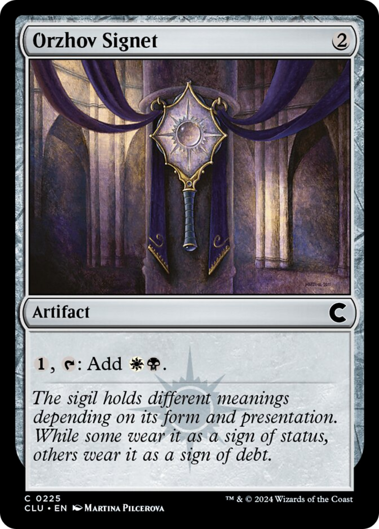 Orzhov Signet [Ravnica: Clue Edition] | Odin's Place