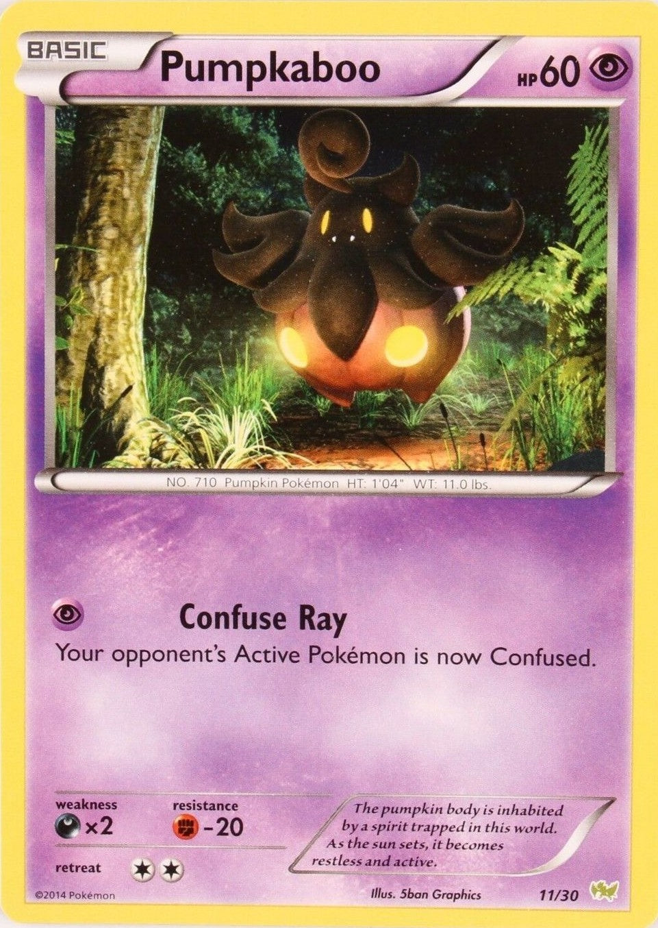 Pumpkaboo (11/30) [XY: Trainer Kit - Noivern] | Odin's Place