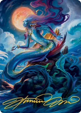 Svyelun of Sea and Sky Art Card (24) (Gold-Stamped Signature) [Modern Horizons 2 Art Series] | Odin's Place