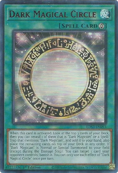Dark Magical Circle (Red) [LDS3-EN093] Ultra Rare | Odin's Place