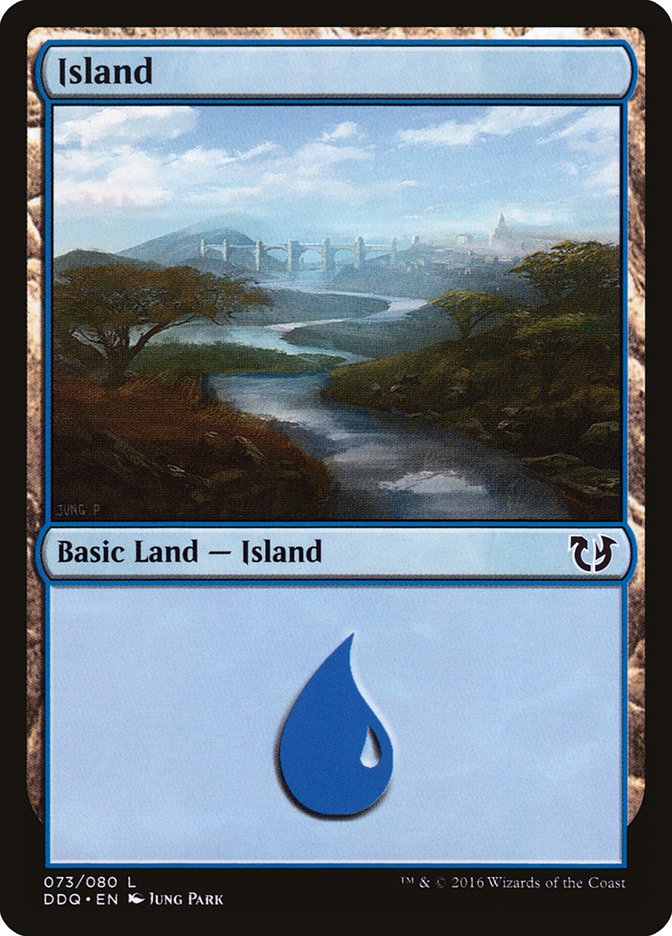 Island (73) [Duel Decks: Blessed vs. Cursed] | Odin's Place