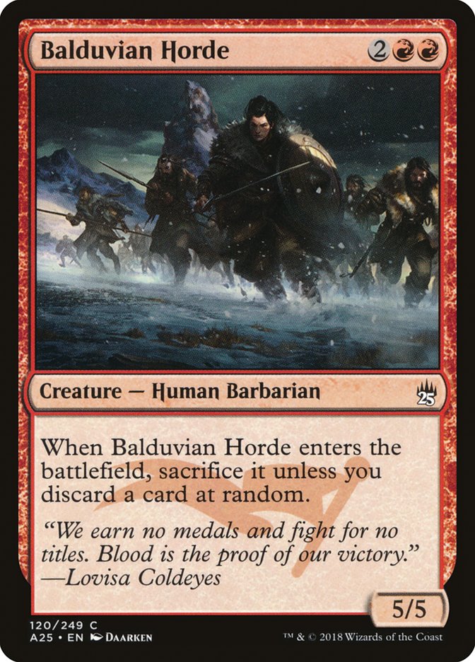 Balduvian Horde (120) [Masters 25] | Odin's Place