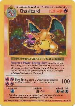 Charizard (4/102) [Base Set Shadowless Unlimited] | Odin's Place