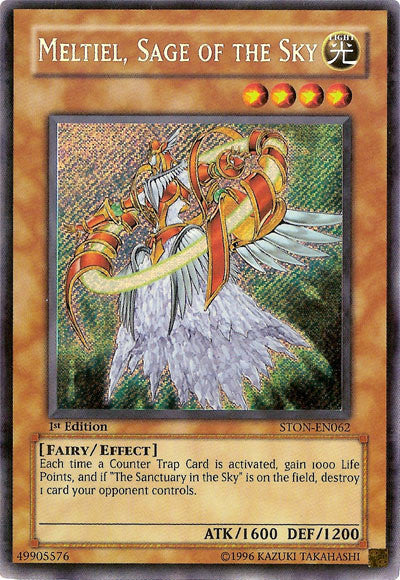 Meltiel, Sage of the Sky [STON-EN062] Secret Rare | Odin's Place