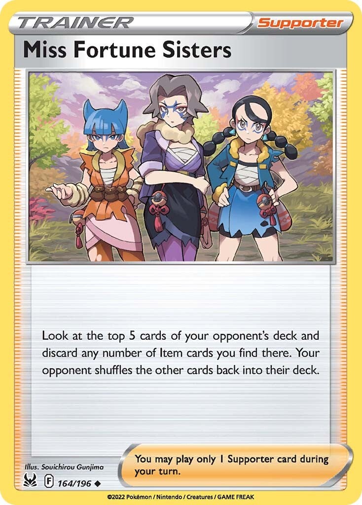 Miss Fortune Sisters (164/196) [Sword & Shield: Lost Origin] | Odin's Place