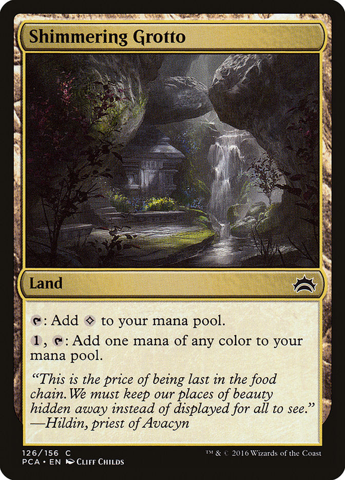 Shimmering Grotto (126) [Planechase Anthology] | Odin's Place