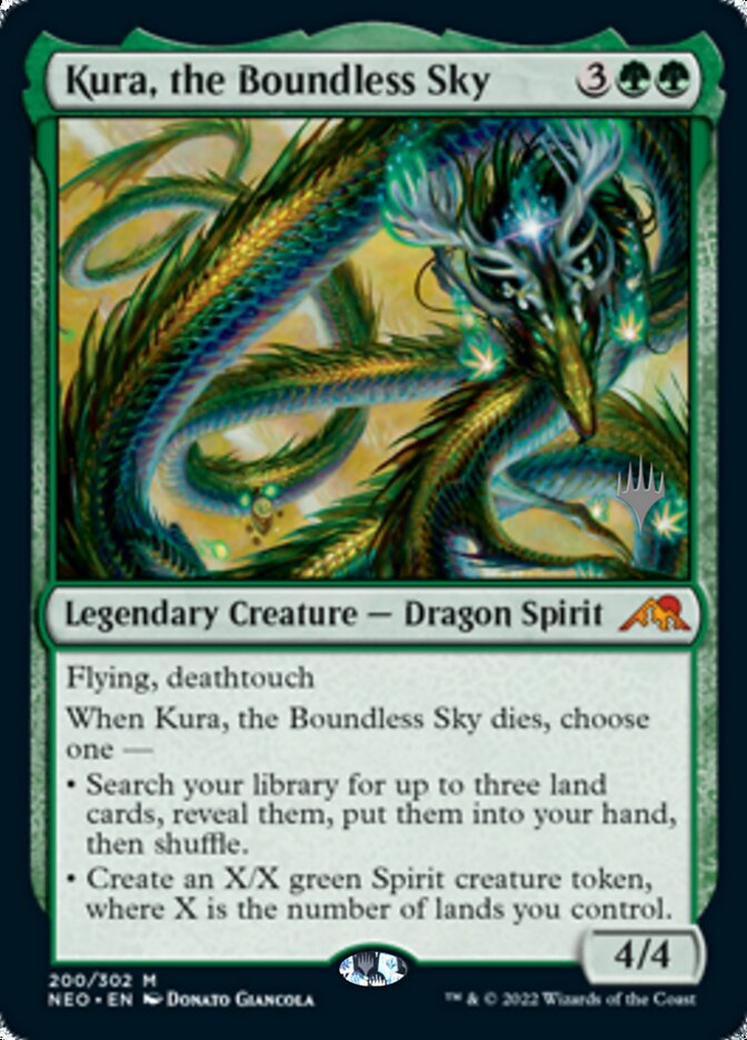 Kura, the Boundless Sky (Promo Pack) [Kamigawa: Neon Dynasty Promos] | Odin's Place