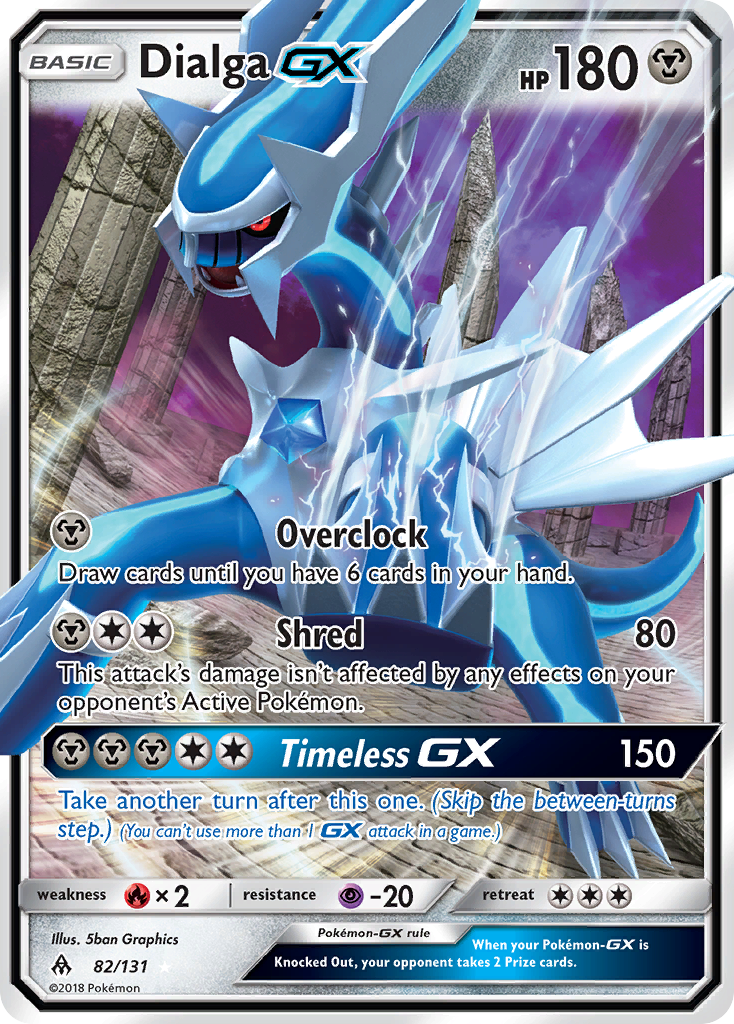 Dialga GX (82/131) [Sun & Moon: Forbidden Light] | Odin's Place
