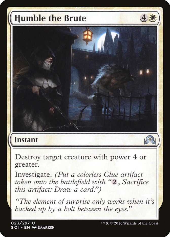Humble the Brute (23) [Shadows over Innistrad] | Odin's Place