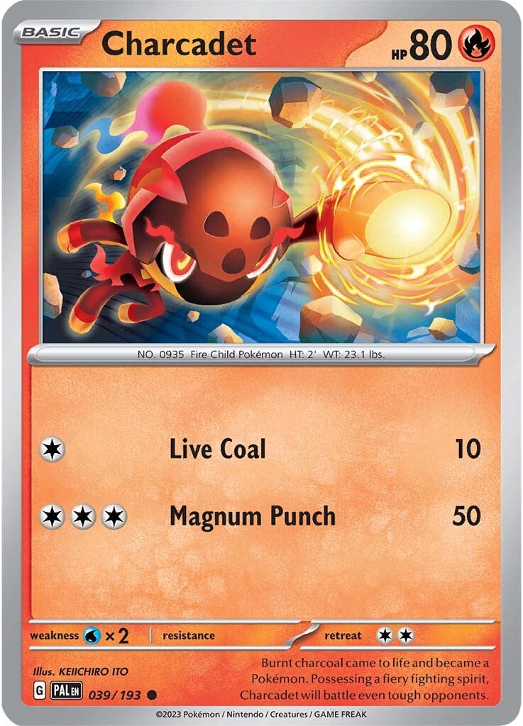 Charcadet (039/193) [Scarlet & Violet: Paldea Evolved] | Odin's Place