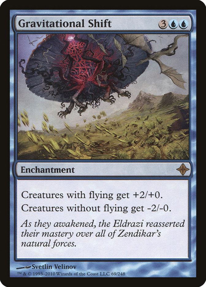 Gravitational Shift (69) [Rise of the Eldrazi] | Odin's Place