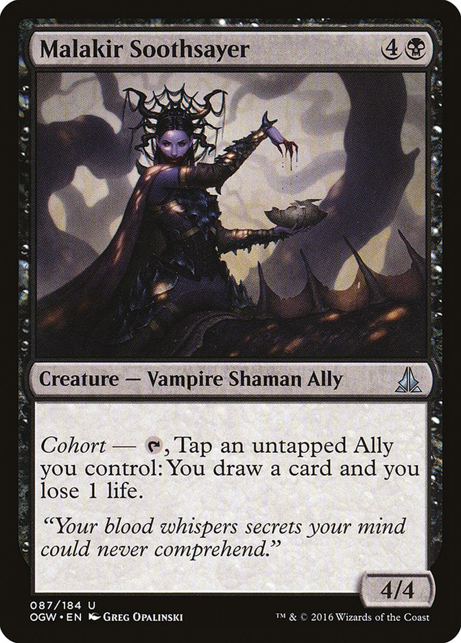 Malakir Soothsayer (87) [Oath of the Gatewatch] | Odin's Place