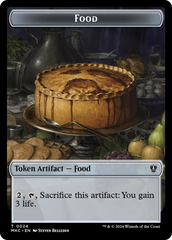 Clue // Food Double-Sided Token [Murders at Karlov Manor Commander Tokens] | Odin's Place