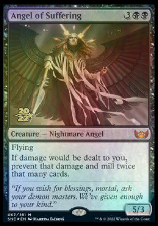 Angel of Suffering [Streets of New Capenna Prerelease Promos] | Odin's Place