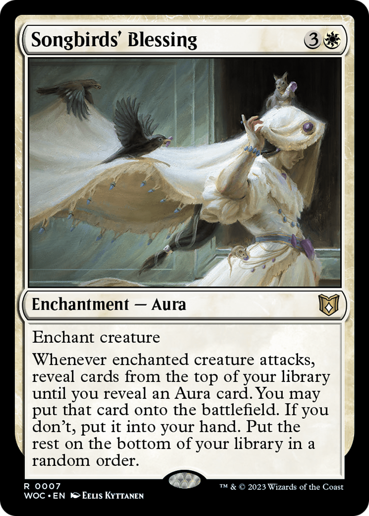 Songbirds' Blessing [Wilds of Eldraine Commander] | Odin's Place