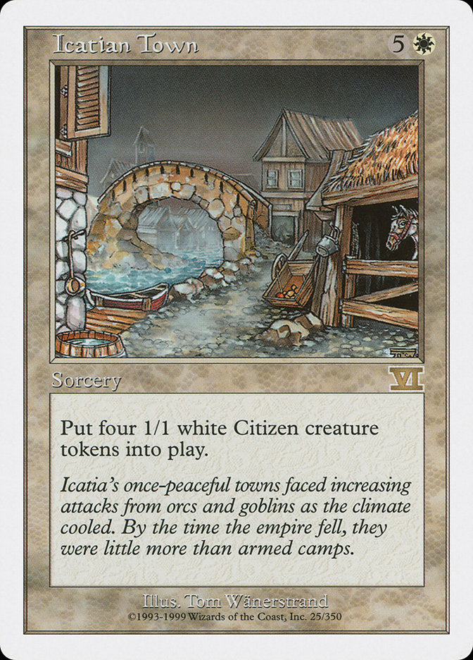 Icatian Town (25) [Classic Sixth Edition] | Odin's Place
