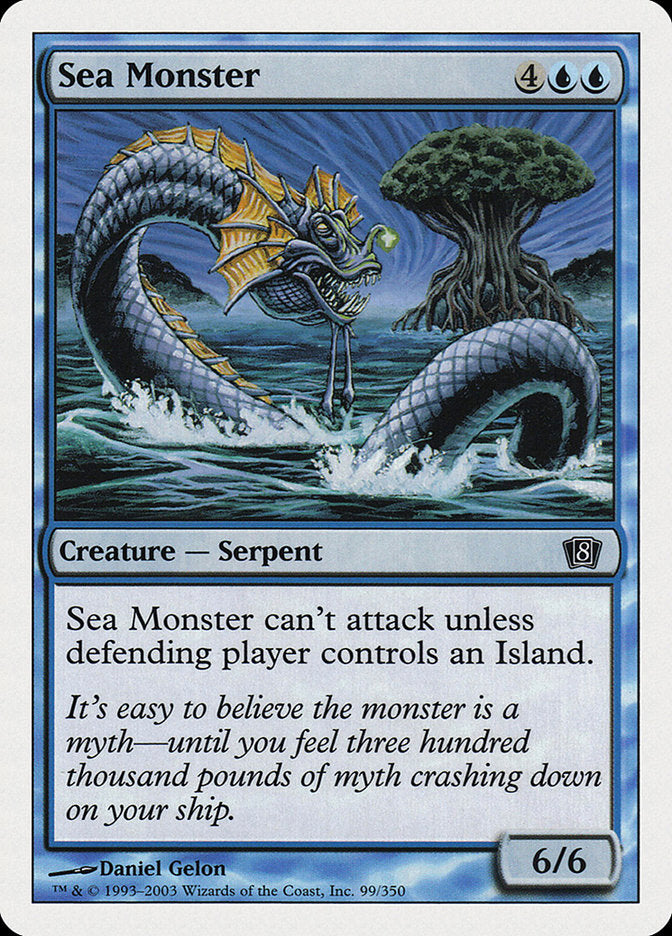 Sea Monster (99) [Eighth Edition] | Odin's Place