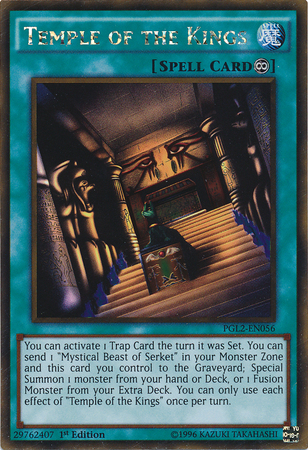 Temple of the Kings [PGL2-EN056] Gold Rare | Odin's Place