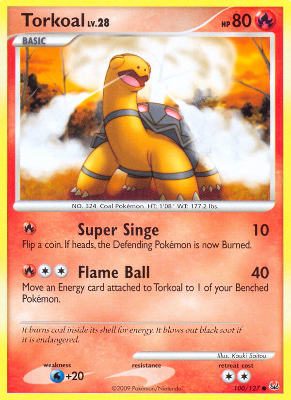 Torkoal (100/127) [Platinum: Base Set] | Odin's Place